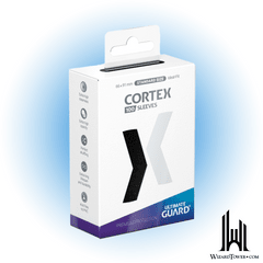 CORTEX GLOSSY BLACK SLEEVES (100)